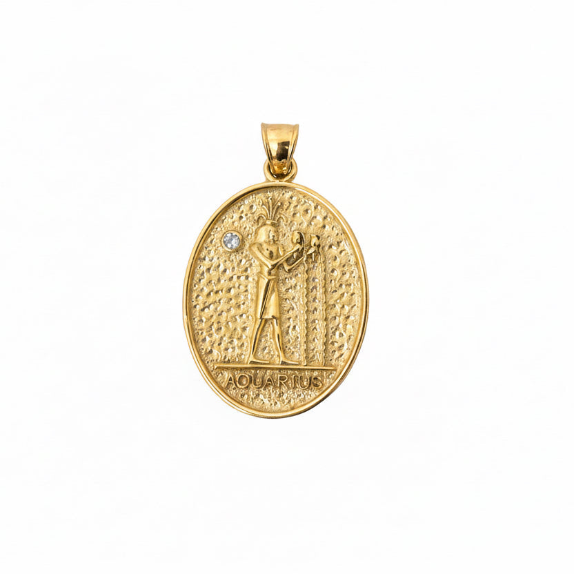 Dendera Zodiac Aquarius Pendant