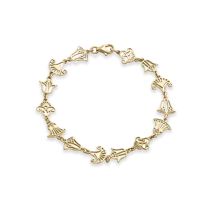 The Five Lotus Bracelet