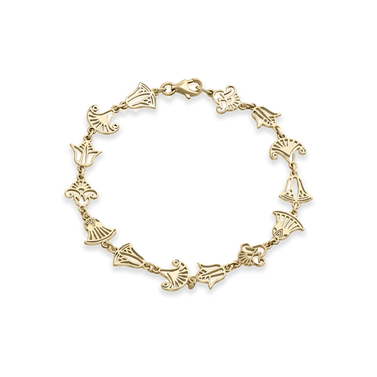 The Five Lotus Bracelet