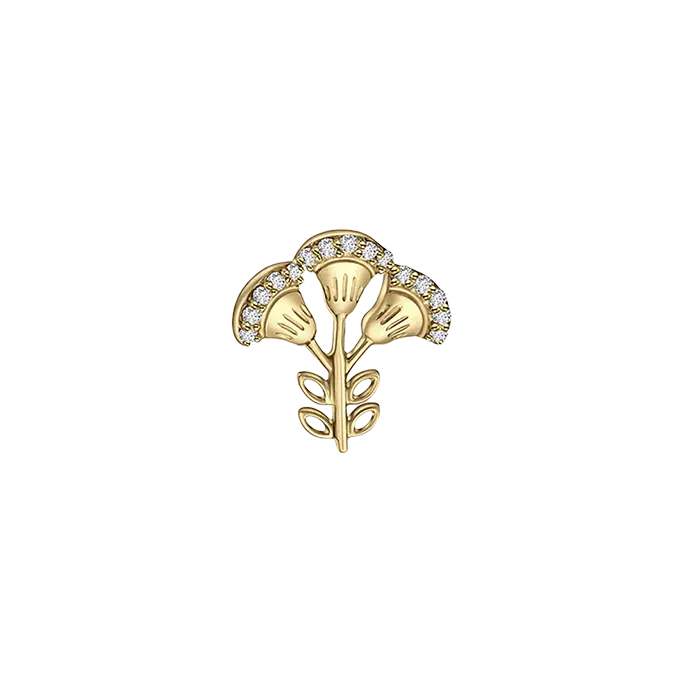The 3 Lotus Flower Earrings