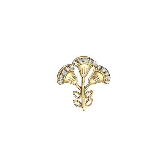 The 3 Lotus Flower Earrings