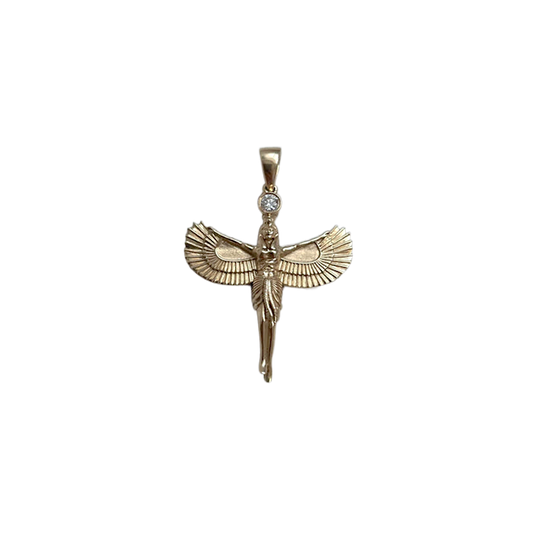 Hathor Pendant with a Diamond