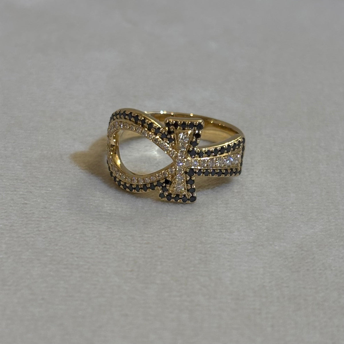 The Twins Ankh Ring