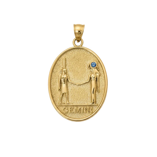 Dendera Zodiac Gemini Pendant