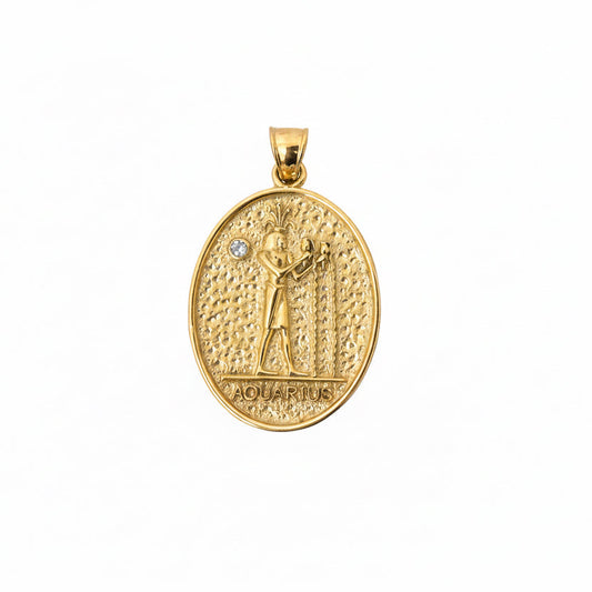 Dendera Zodiac Aquarius Pendant
