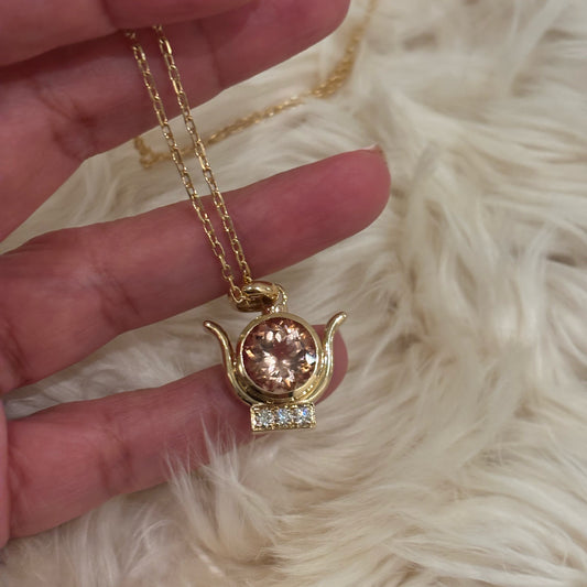 Pink Morganite Hathor’s Crown